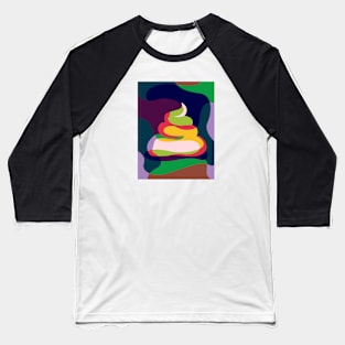 Colorful Shit Baseball T-Shirt